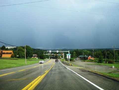 US 40 eb approaching PA 381, Aug. 2024