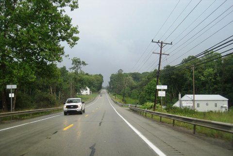 US 40 eb entering Henry Clay Twp., PA, Aug. 2024