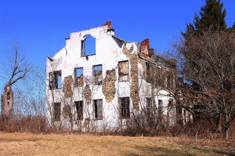 Rundown house in Rush Township, Northumberland County, Pennsylvania