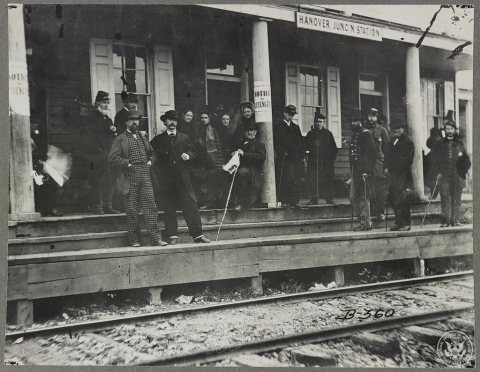 Hanover Junction, Pennsylvania, 1863