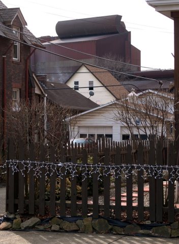 Fence, Powerlines, Roofs, Steel Mill (Natrona, PA)