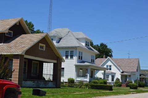St. Charles houses in