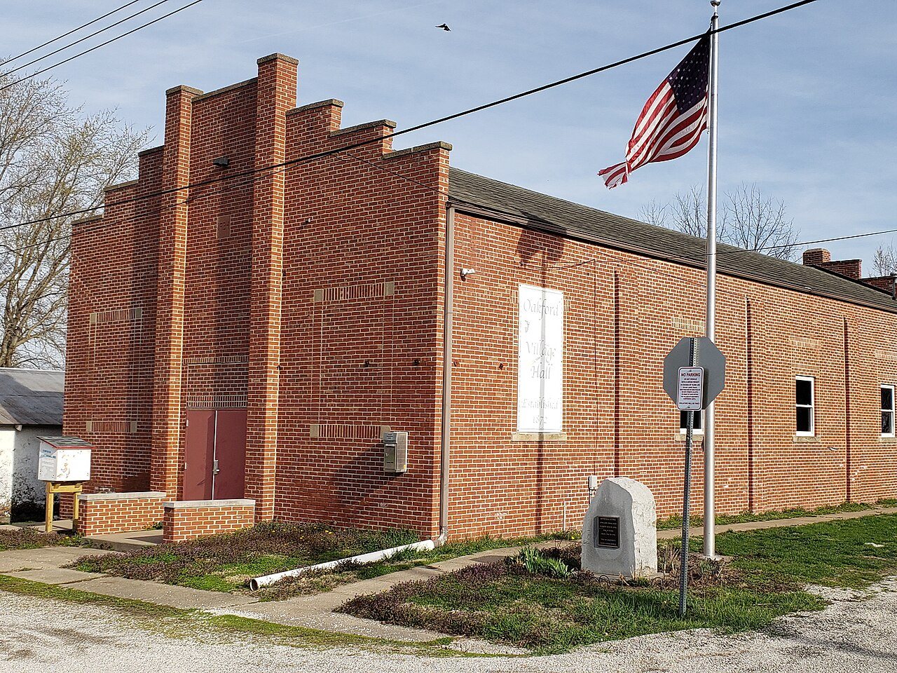 Oakford Illinois Village Hall