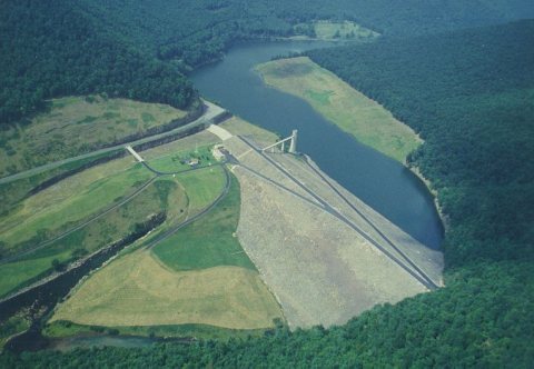 Alvin R. Bush Dam, Pennsylvania