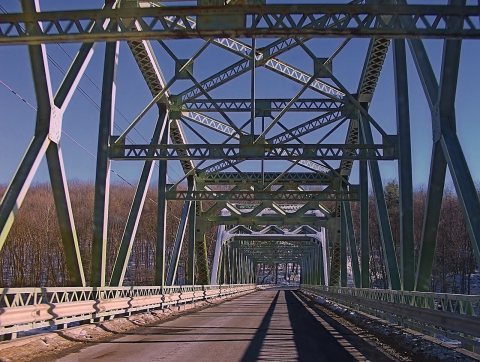Karthaus Truss Bridge Steelwork
