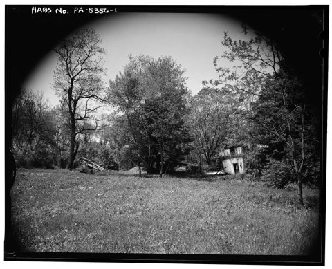 Bathurst House (Ruins), Legislative Route 14010 (Boggs Township)