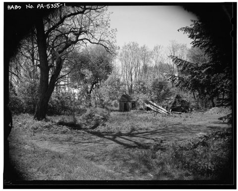 Gingher House (Ruins), Legislative Route 14010 (Boggs Township)