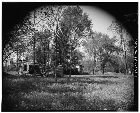Charles Schultz House (Ruins), Legislative Route 14010 (Boggs Township)