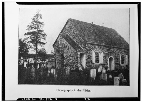 St. David's Church (Episcopal), Valley Forge Road (Newtown Township)