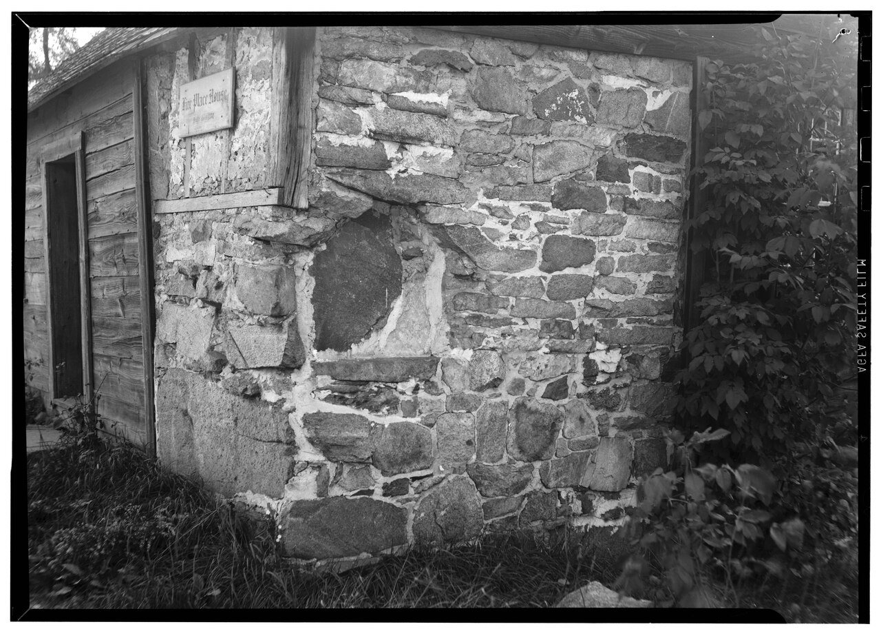 Historic American Buildings Survey, George J. Vaillancourt, Photographer, 1941 VIEW FROM THE NORTHWEST. - Fireplace Hou…