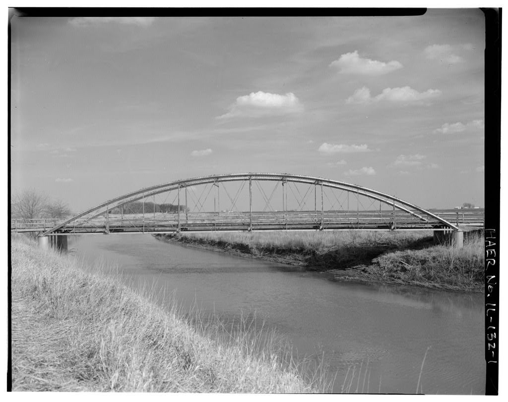 Wallrich Bridge, Spanning North Fork of Vermilion River at Township Highway 276 B