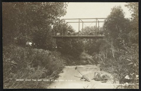 Bridge over the Bad River, at Midland, S. Dak