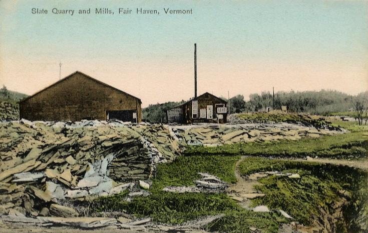 Slate Quarry and Mills