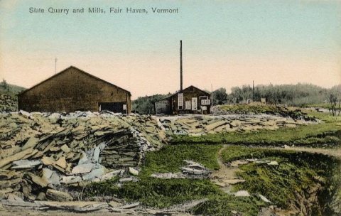 Slate Quarry and Mills