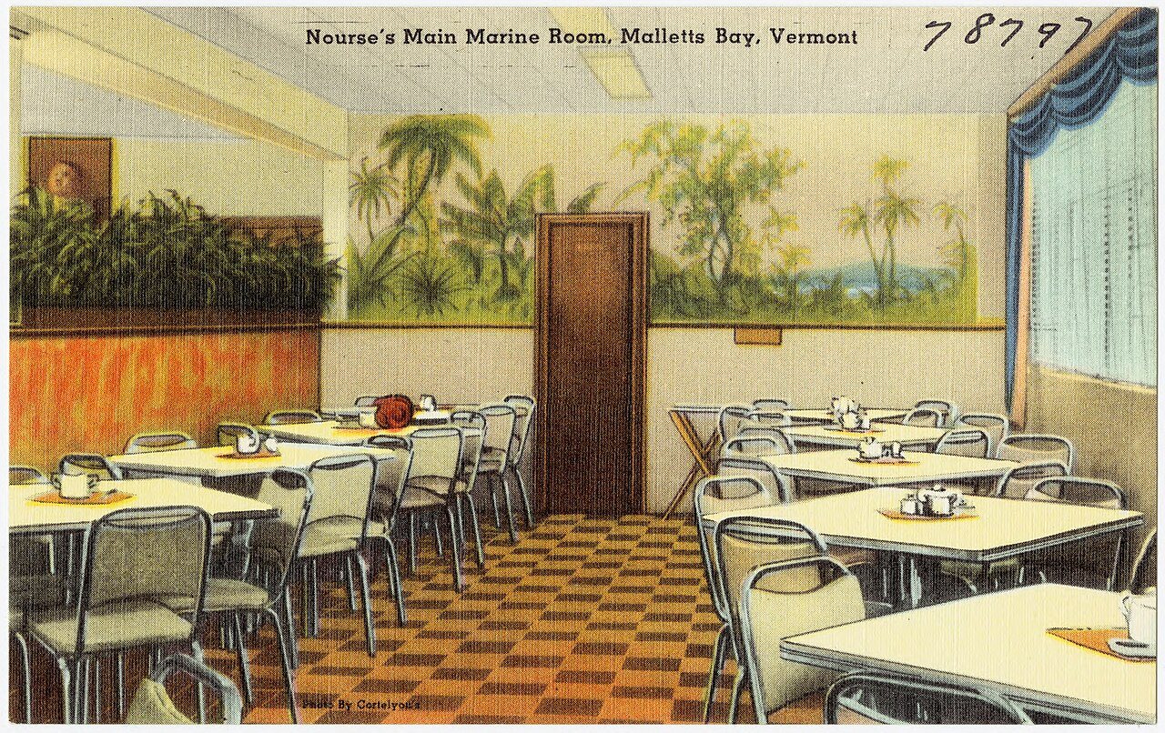 Nourse's Main Marine Room, Malletts Bay, Vermont (78797)