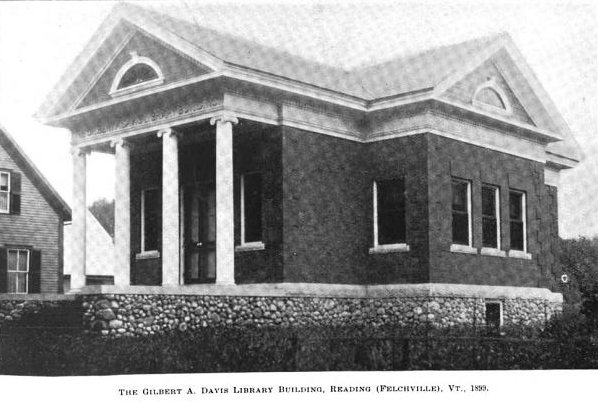 Felchville Library ca1899 Vermont