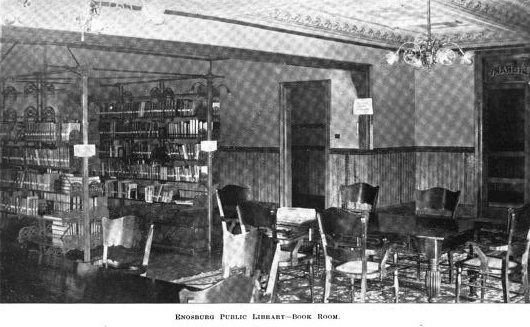 Enosburg Library ca1899 Vermont 2
