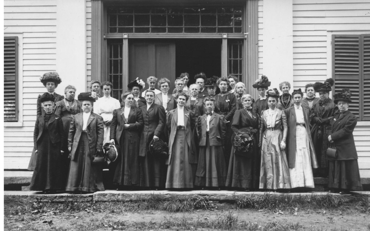 Woman's Christian Temperance Union of Vermont in Newfane, VT 1910