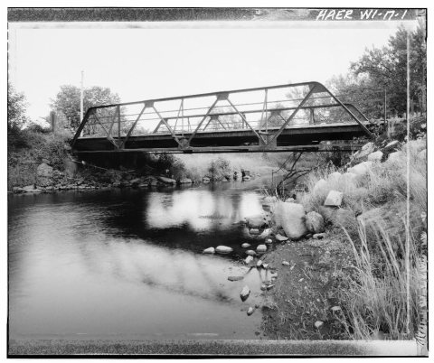 Range Line Road Bridge, Spanning West Branch of Eau Claire River, on Range Line Road, Antigo