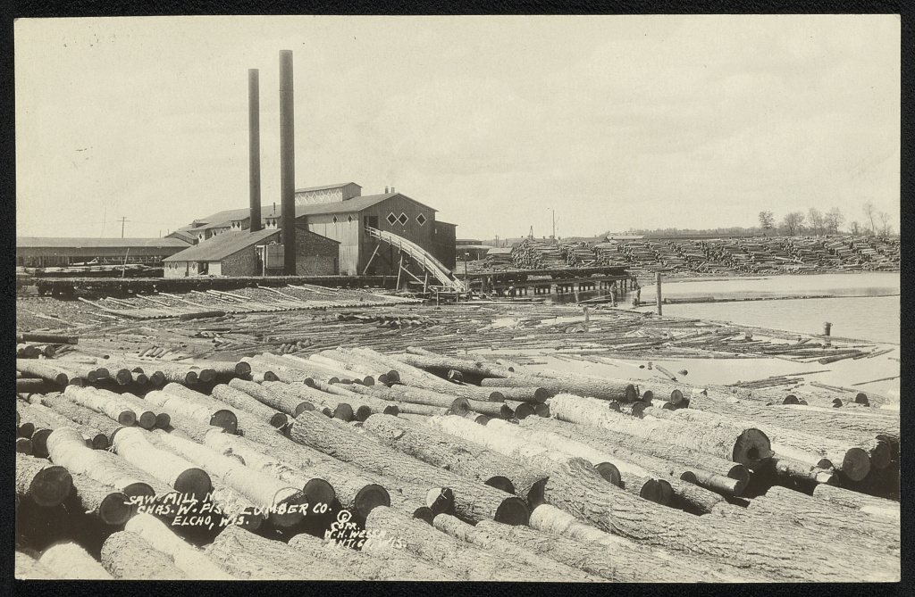 Saw Mill, Chas. W. Fish Lumber Co