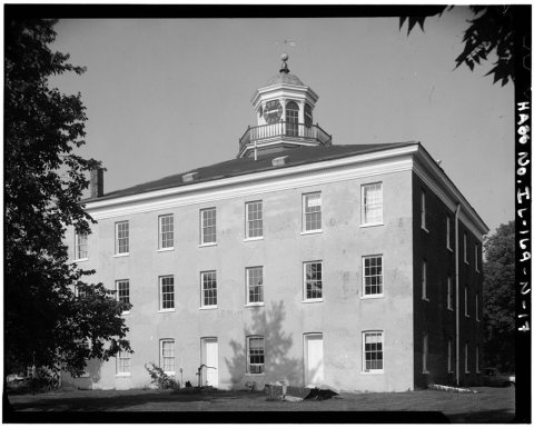 Jansonist Colony, Steeple Building, Main & Bishop Hill Streets