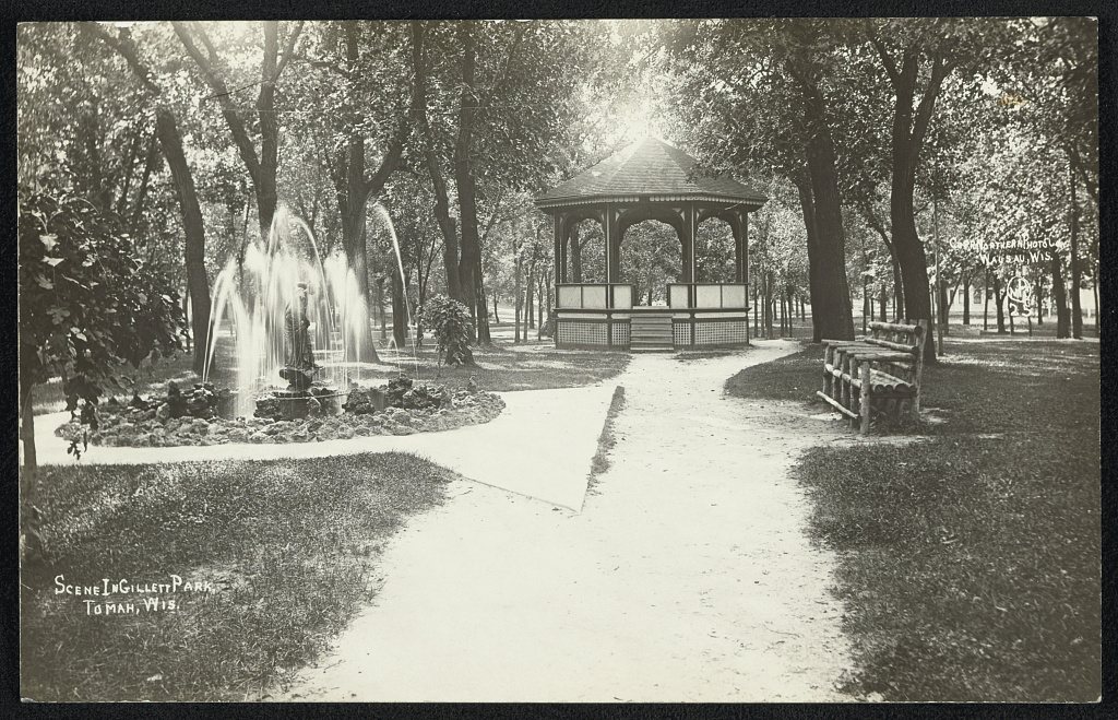 Scene in Gillett Park