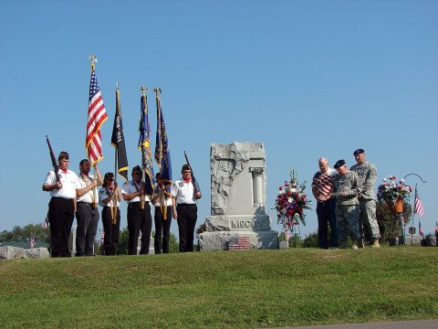 US Army 51743 Ceremony marks Fort McCoy founder's birth date
