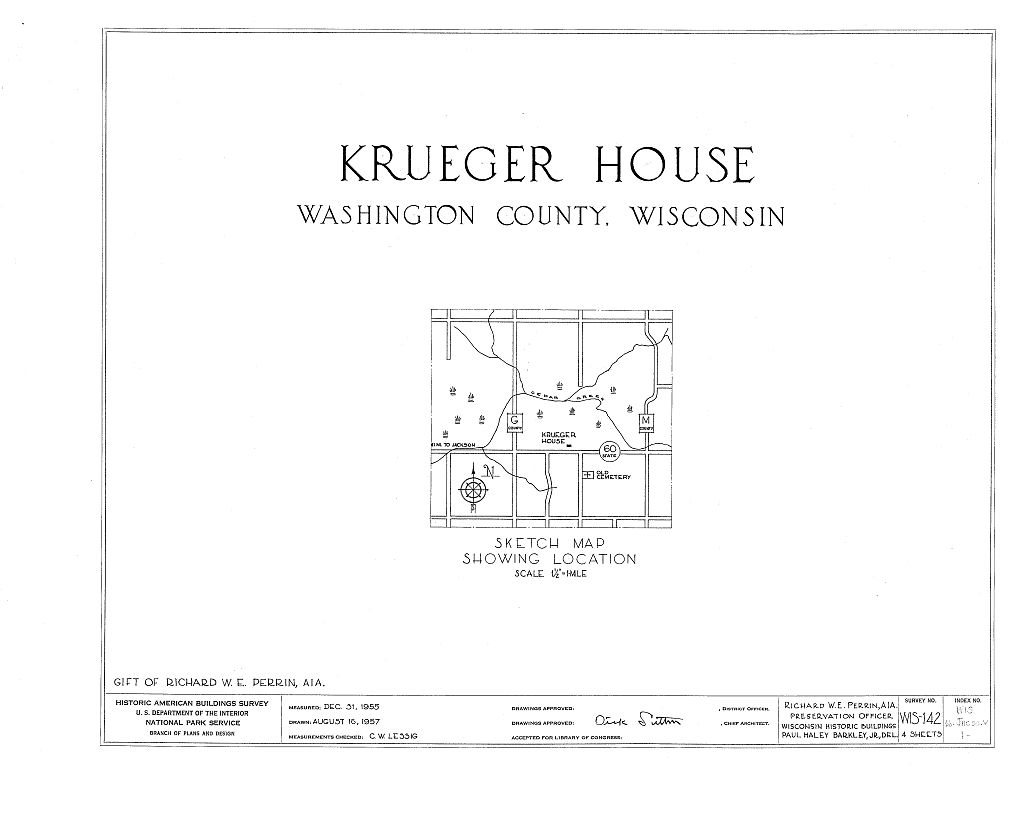 Krueger House, State Route 60
