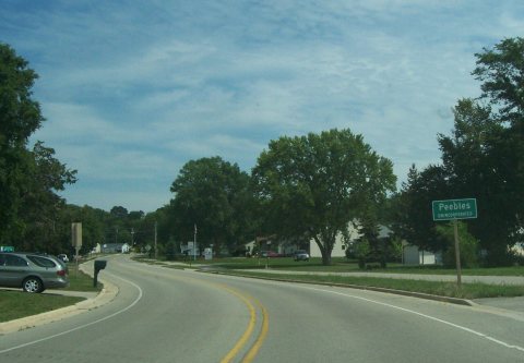 PeeblesWisconsinSignWIS149