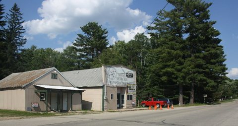 Athelstane Wisconsin Downtown Looking East