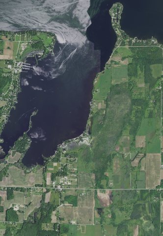 Northeastern part of mainland Gardner, Door County, Wisconsin 2020 (cropped)