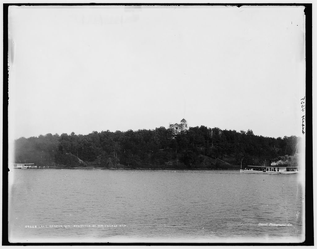 Lake Geneva, Wis., residence of Mr. Conrad Seip [Seir ?]