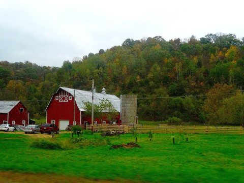 Barn and a Silo - panoramio (4)