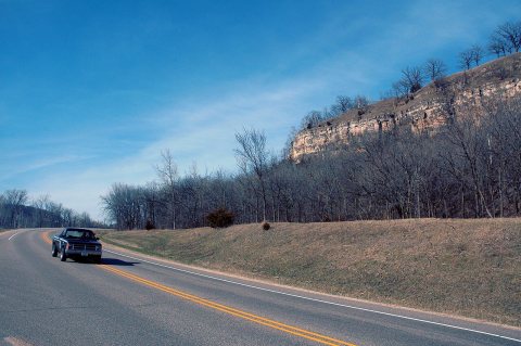 Great River Road - Truck Beneath
