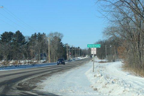 Knowlton WI Sign Feb 2018