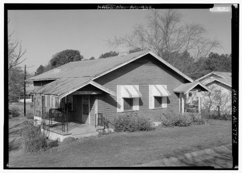 OBLIQUE VIEW, TCI DOUBLE TWO-ROOM HOUSE WITH SIDE PORCHES AND STEEL ROOF - Edgewater Community, Off New Mulga Loop Road…