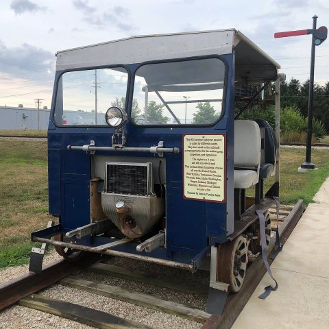 Forrest, Illinois handcar