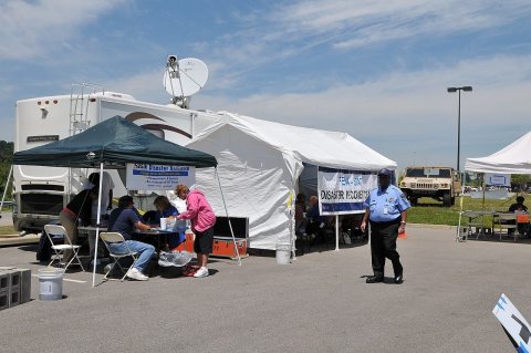 Tornado - Fultondale, Ala. , May 5, 2011 -- Survivors of the April 27th tornadoes apply for assistance from FEMA and th…