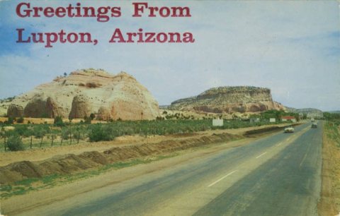 Lupton AZ - Greetings From Lupton (NBY 437593)