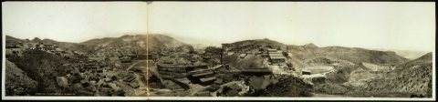 Panorama of Morenci, Arizona