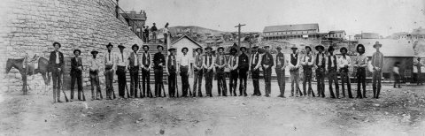 Rangers lined up in