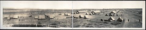 First Seperate [sic] Battalion Infantry, Washington, D.C.; Camped on the Mexican border