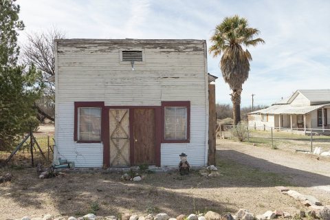 This little commercial building in the tiny southeast Arizona town of St. David may be out of business, but there's sti…