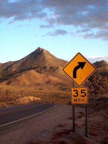 Road home....Meadview Arizona