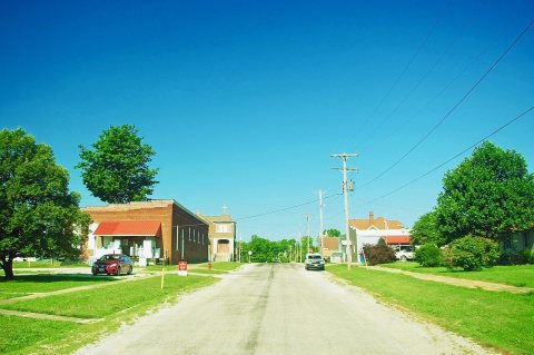 Flat-Rock-First-Street-il