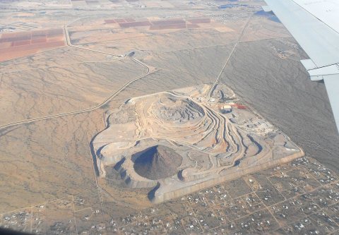 Flying over Tucson - Quarry
