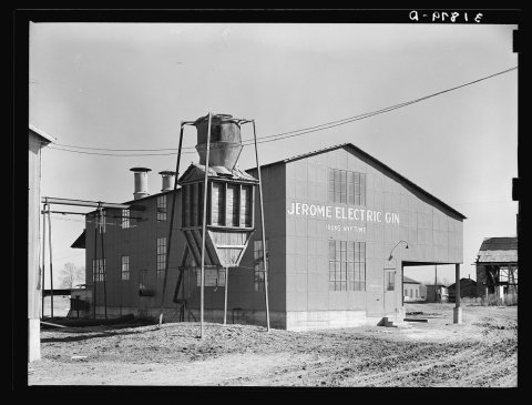 Cotton gin at Jerome, Arkansas