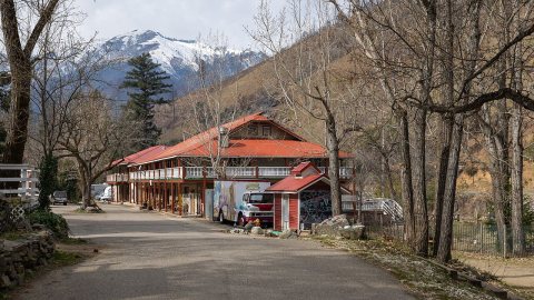 Belden Town Road in Belden, Plumas County-3235