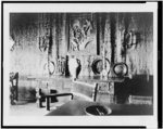 Sitting room in Casa del Sol, a guest cottage at Hearst Castle