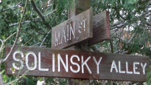 Chinese Camp Street sign